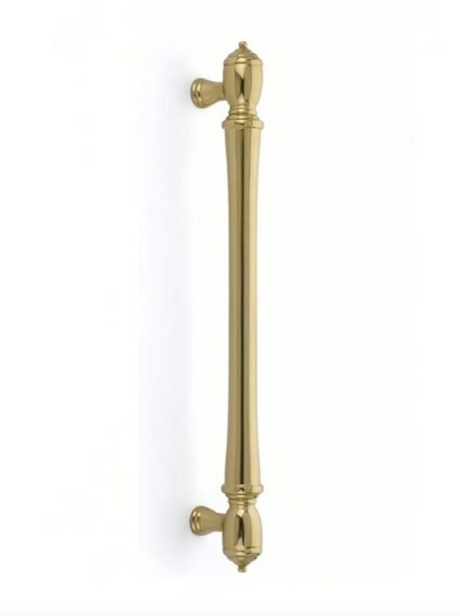 Unlacquered Polished Brass "Heritage" Appliance Pull- Kitchen Appliance Handles - Forge Hardware Studio