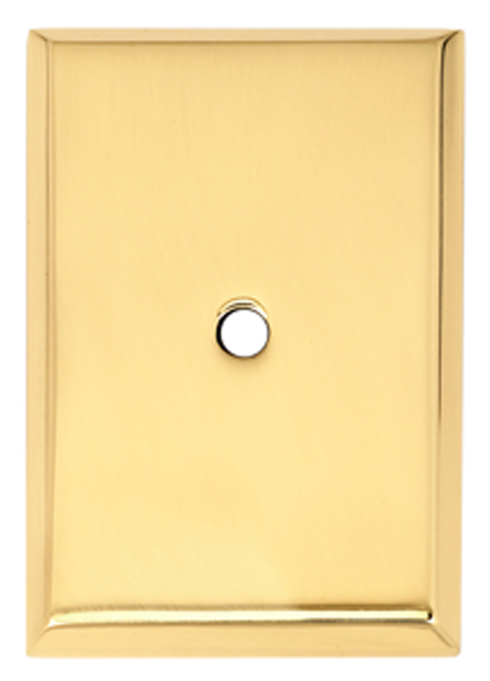 Unlacquered Brass Backplates for Cabinet Knobs - Forge Hardware Studio