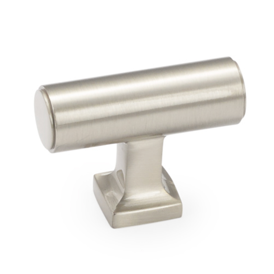 Satin Nickel "Neal" Cabinet Knobs and Pulls Cabinet Hardware - Forge Hardware Studio