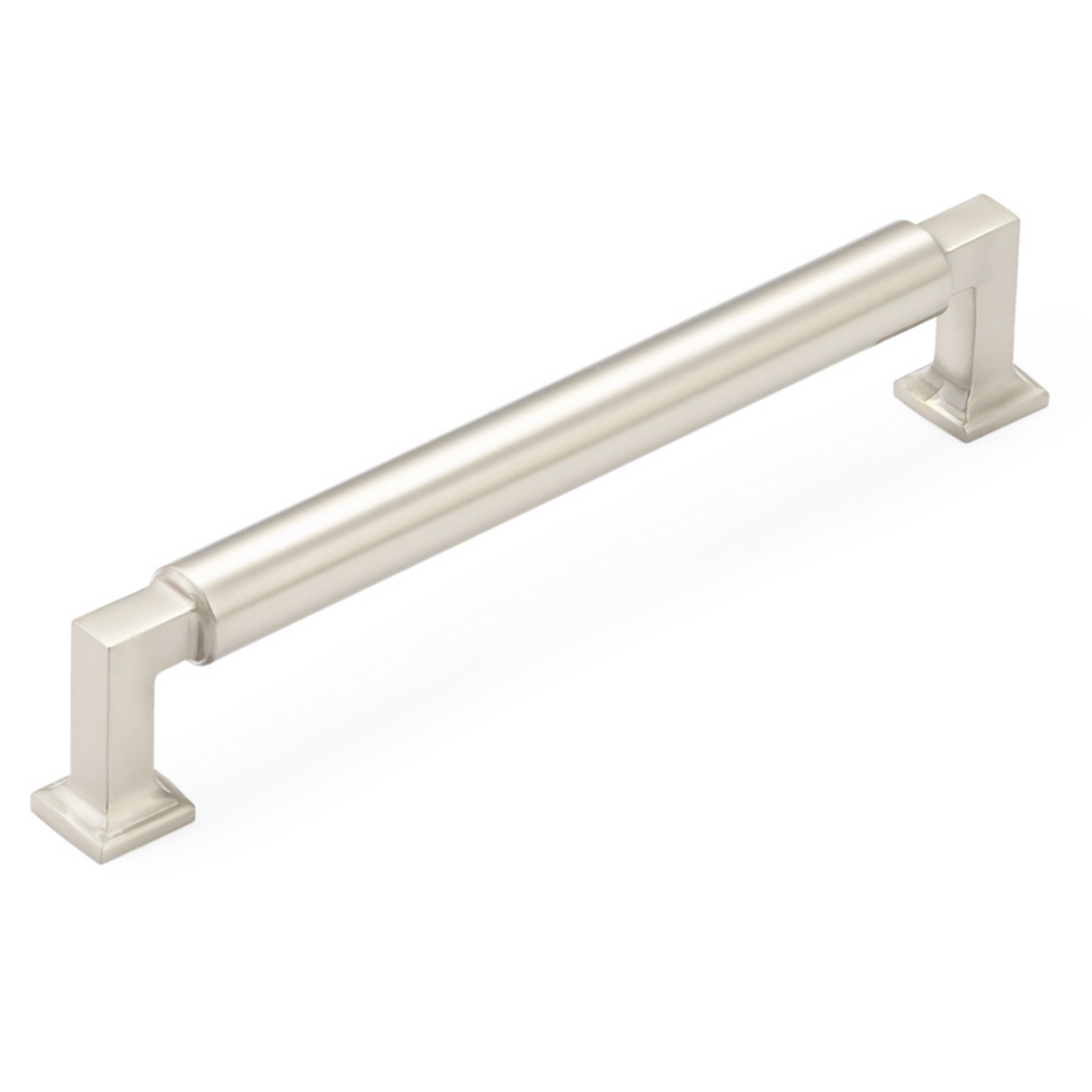 Satin Nickel "Neal" Cabinet Knobs and Pulls Cabinet Hardware - Forge Hardware Studio