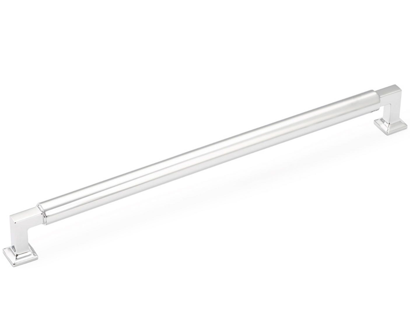 Polished Chrome "Neal" Cabinet Knobs and Pulls Cabinet Hardware - Forge Hardware Studio