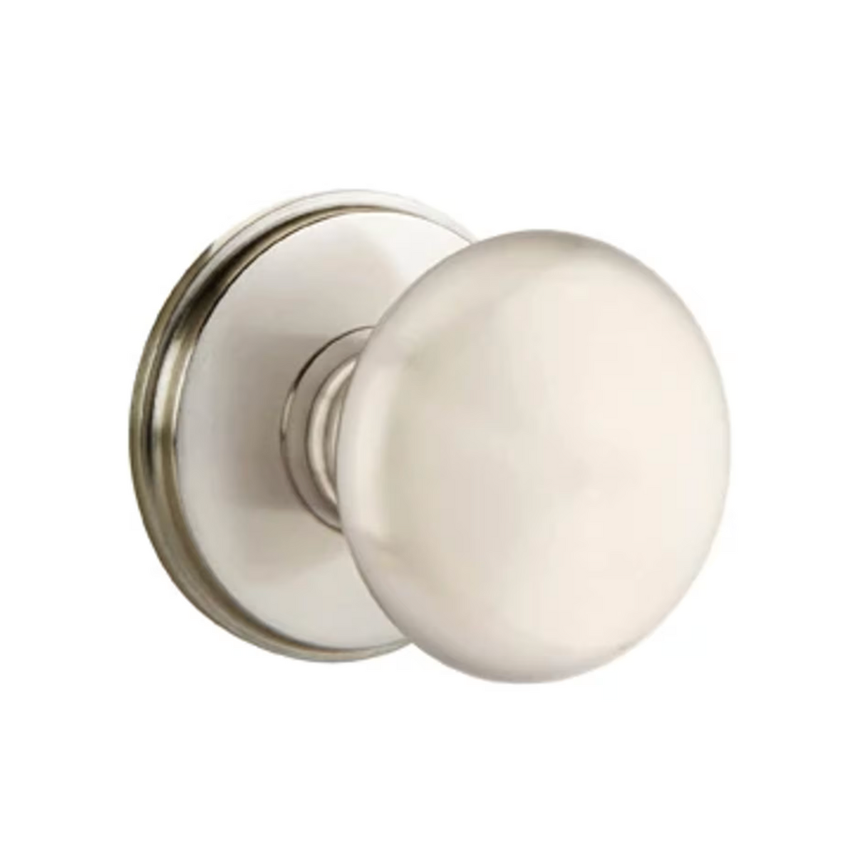 Transitional Satin Nickel "Heritage" Round Door Knob