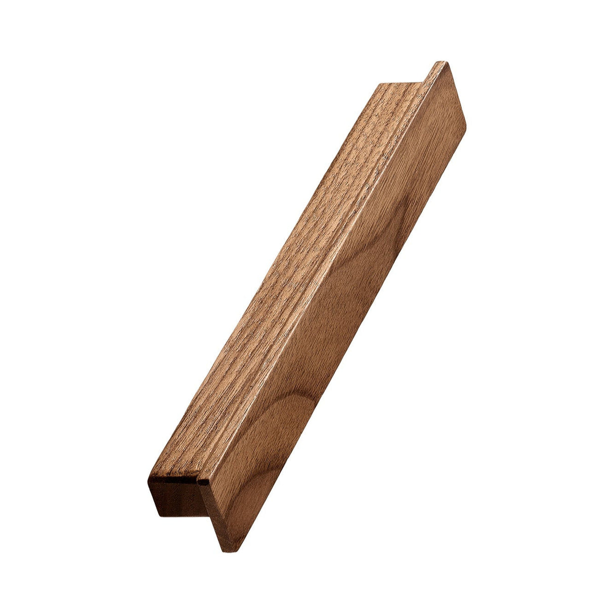 Lacquered Walnut Wood "Shelter" Drawer Pulls