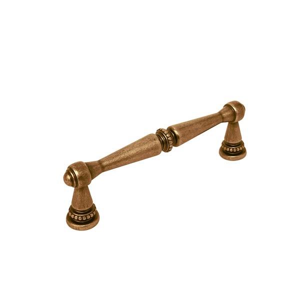 Antique Brass "Bellagio" Traditional Cabinet Knob and Drawer Pull