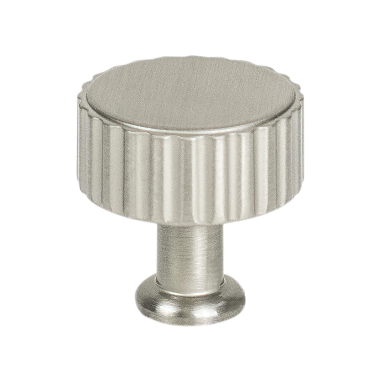 Brushed Nickel "Canopy" Cabinet Knob and Drawer Pulls