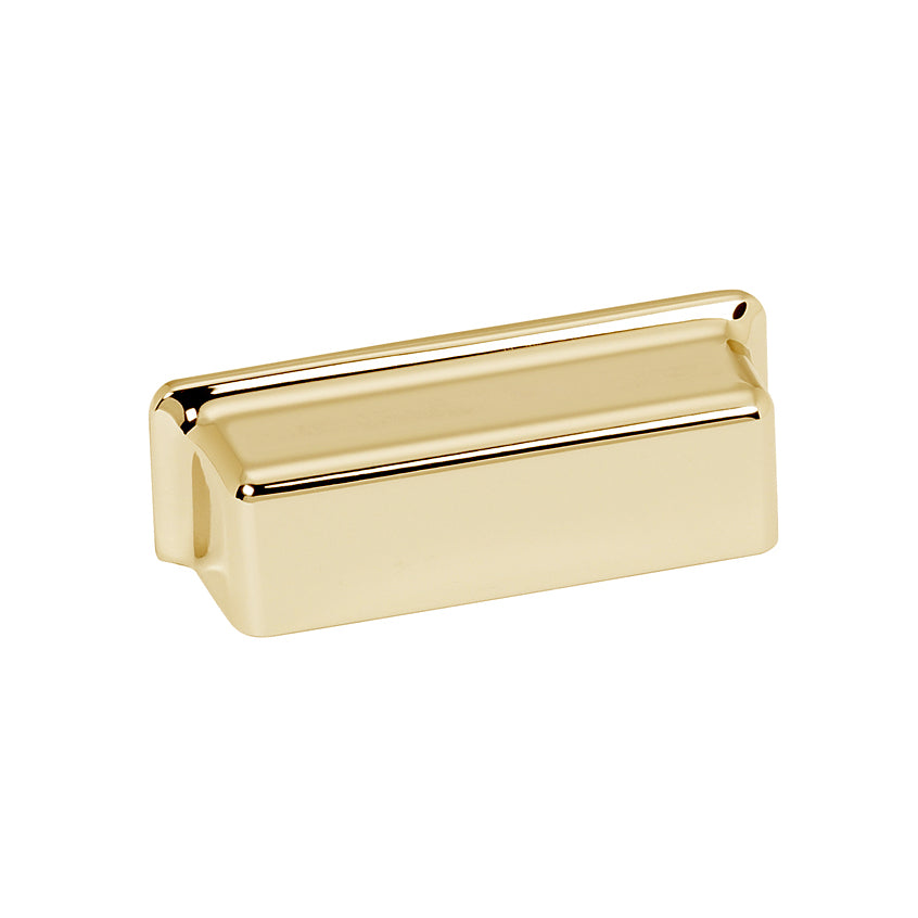 Unlacquered Brass "Kensington" Mission Style Cabinet Hardware
