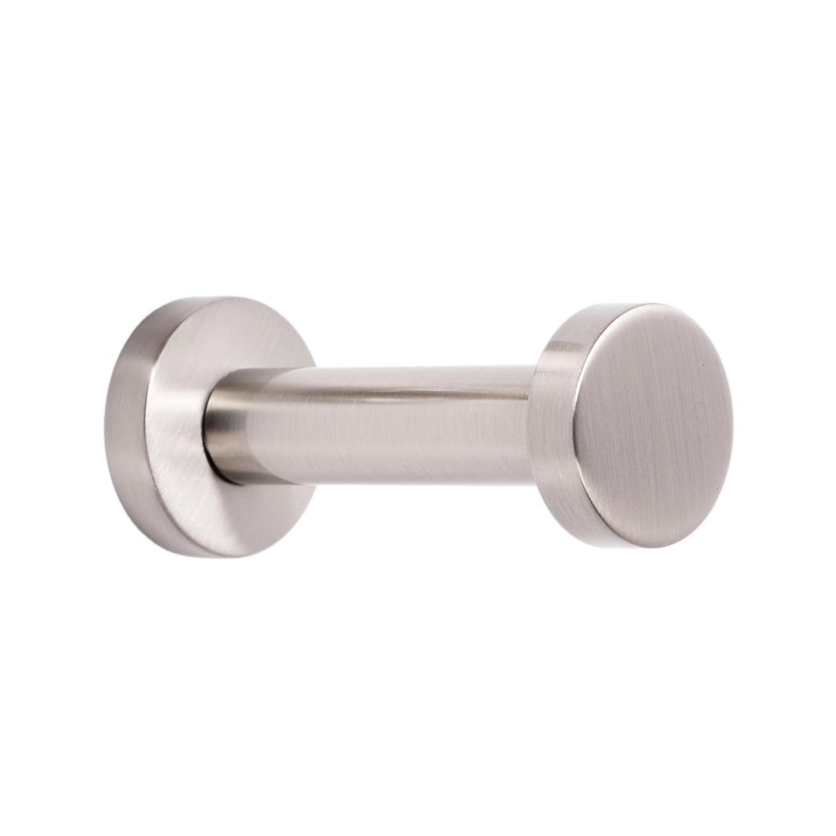 Satin Nickel "Post" Wall Robe Hook - Industry Hardware
