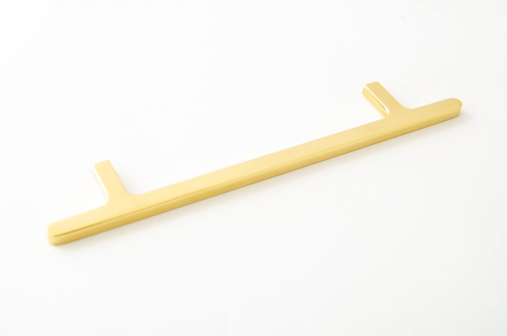 Unlacquered Brass "Level" Cabinet Knobs and Drawer Pulls - Forge Hardware Studio