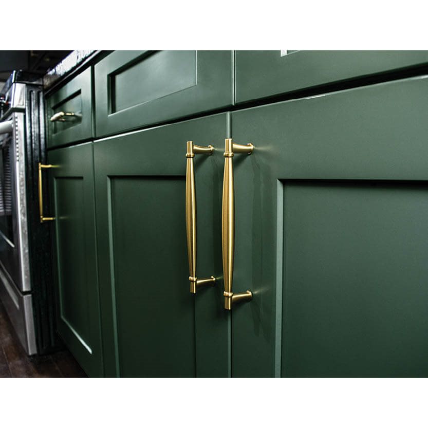 Champagne Bronze "Amelia" Drawer Pulls and Knob - Forge Hardware Studio