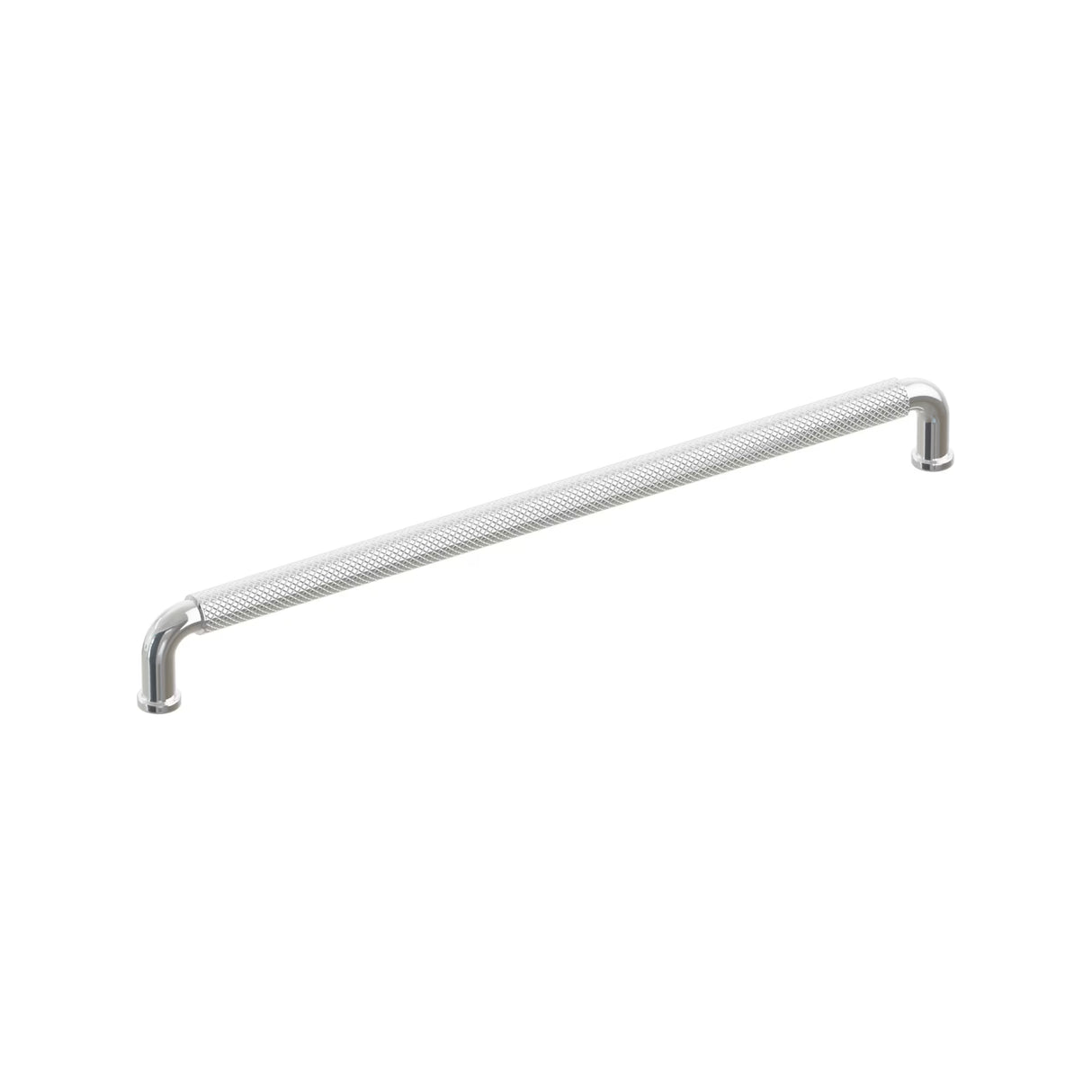 Polished Chrome "ES Knurled" Round Knobs and Drawer Pulls