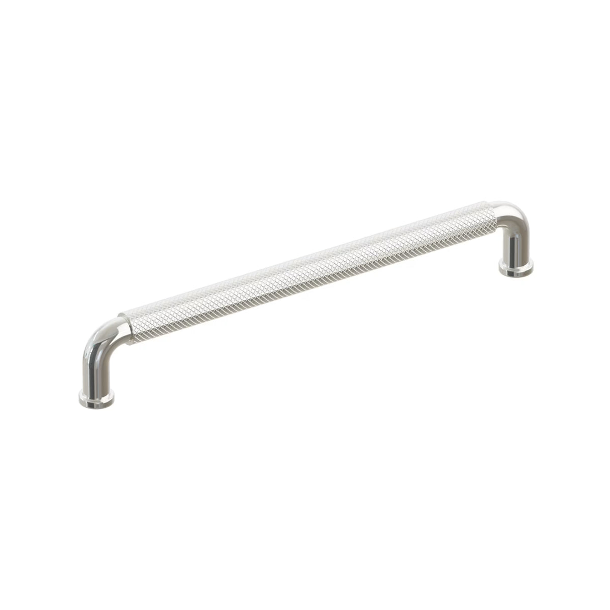Polished Nickel "ES Knurled" Round Knobs and Drawer Pulls