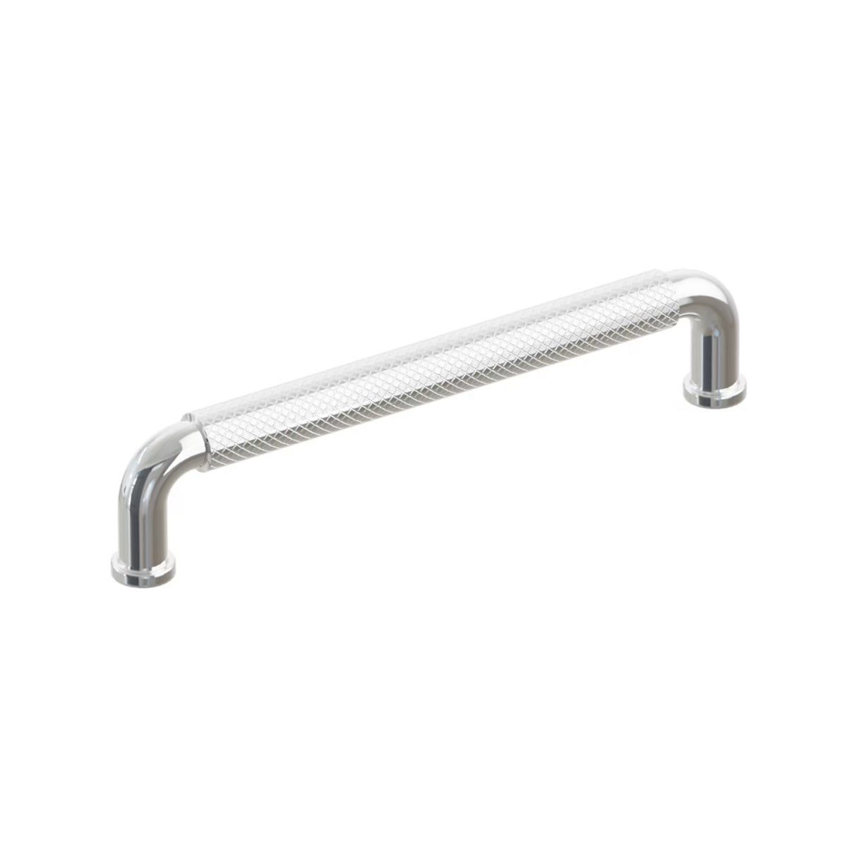 Polished Chrome "ES Knurled" Round Knobs and Drawer Pulls