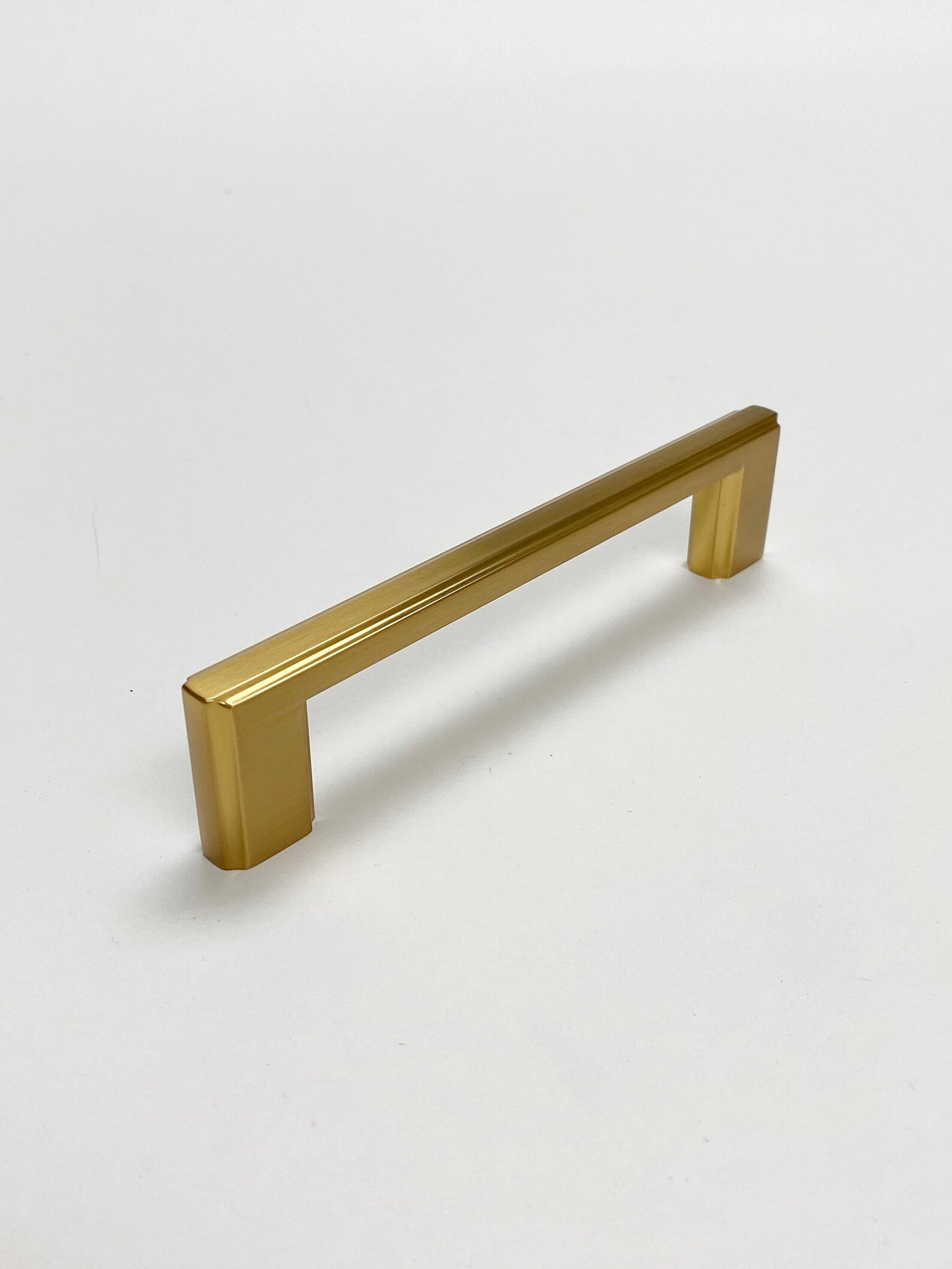 Warm Brass "Belfour No. 2" Cabinet Knobs and Drawer Pulls - Forge Hardware Studio