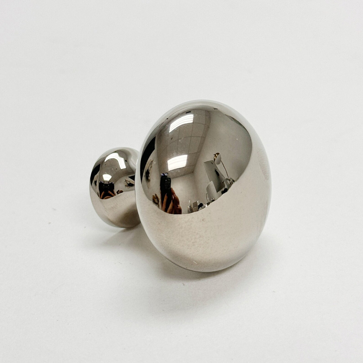 Polished Nickel "Heritage" Cabinet Knobs and Cup Pulls - Forge Hardware Studio