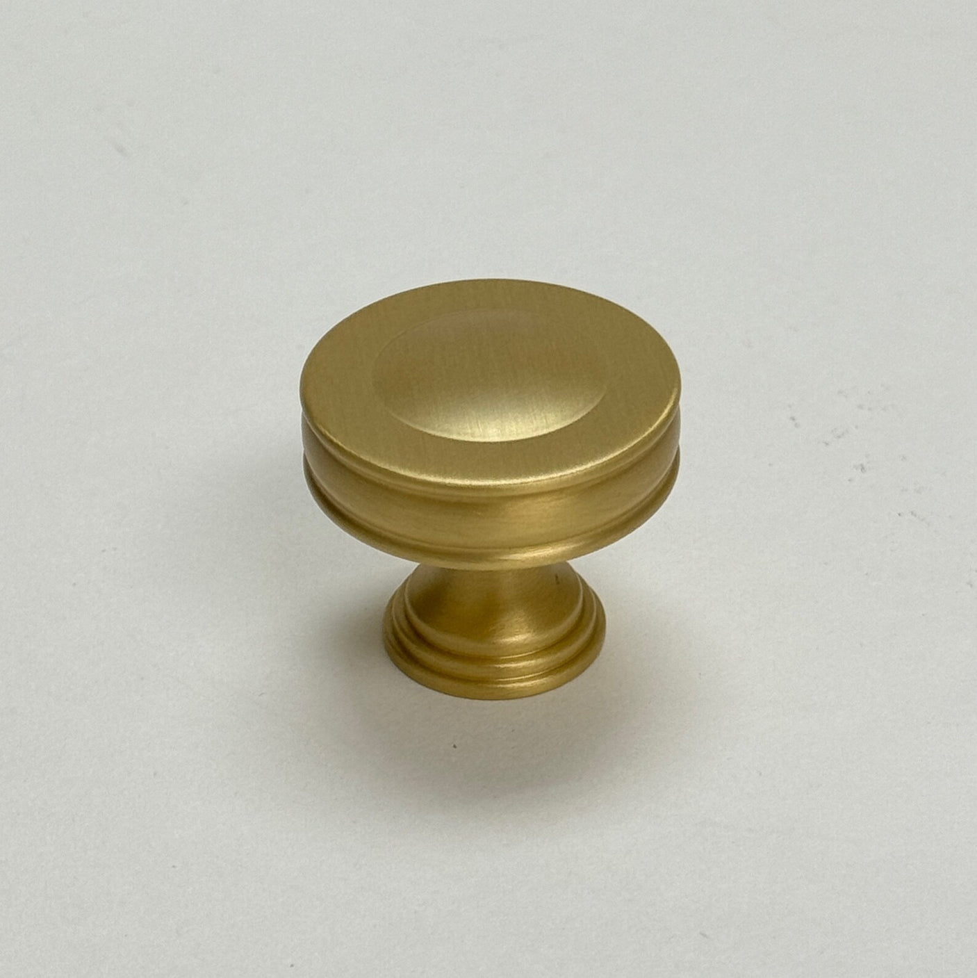 Satin Brass "Elliott" Drawer Pulls and Cabinet Knobs - Forge Hardware Studio