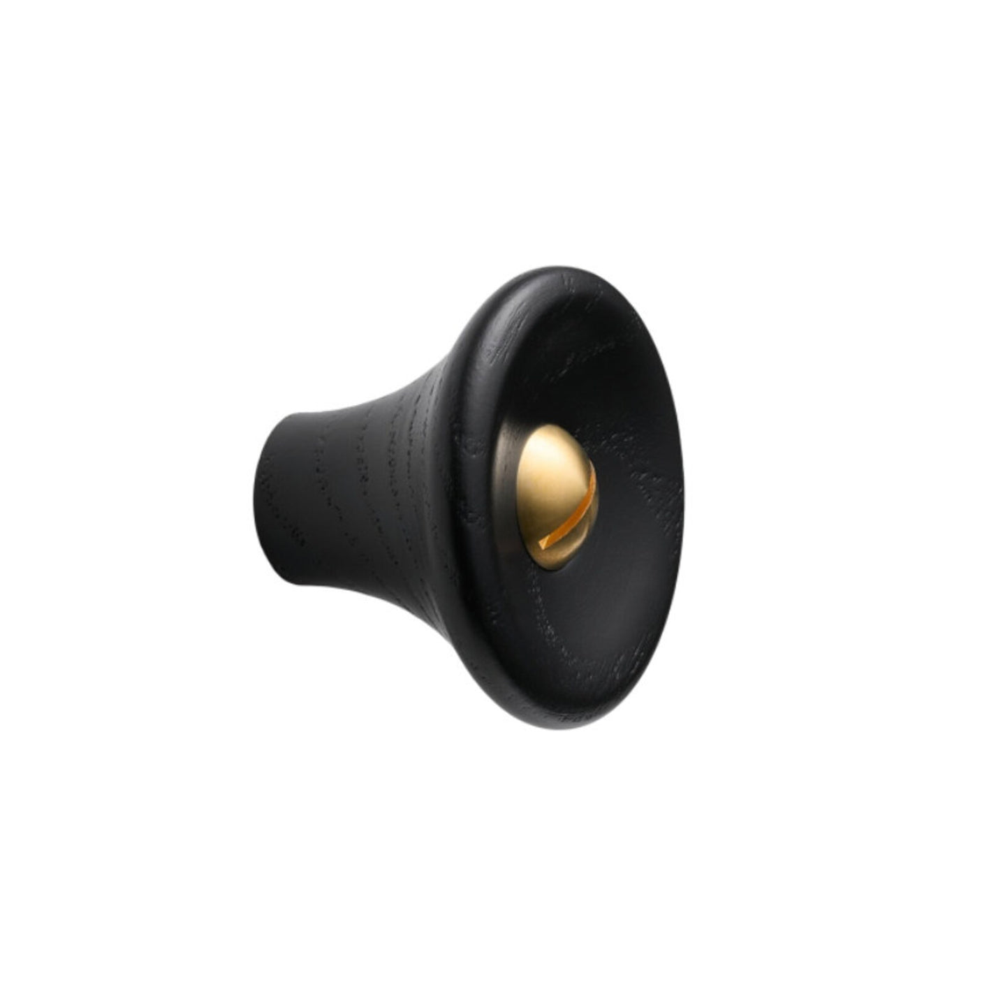 Brass Oak, Walnut, Black "Recta" Round Cabinet Knobs - Forge Hardware Studio