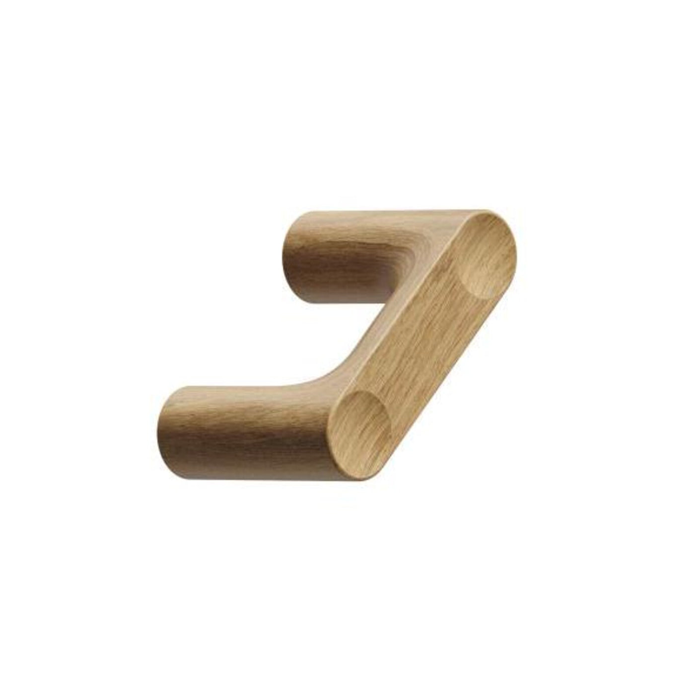 Lacquered Oak Wood "Punto" Cabinet Knob and Drawer Pulls - Forge Hardware Studio