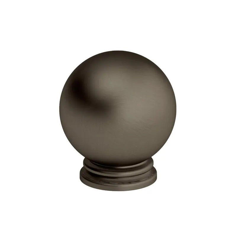 English Bronze “Kira” Cabinet Ball Knob and Drawer Pulls