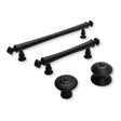 Oil Rubbed Bronze "Emmeline" Cabinet Knobs and Drawer Pulls - Forge Hardware Studio