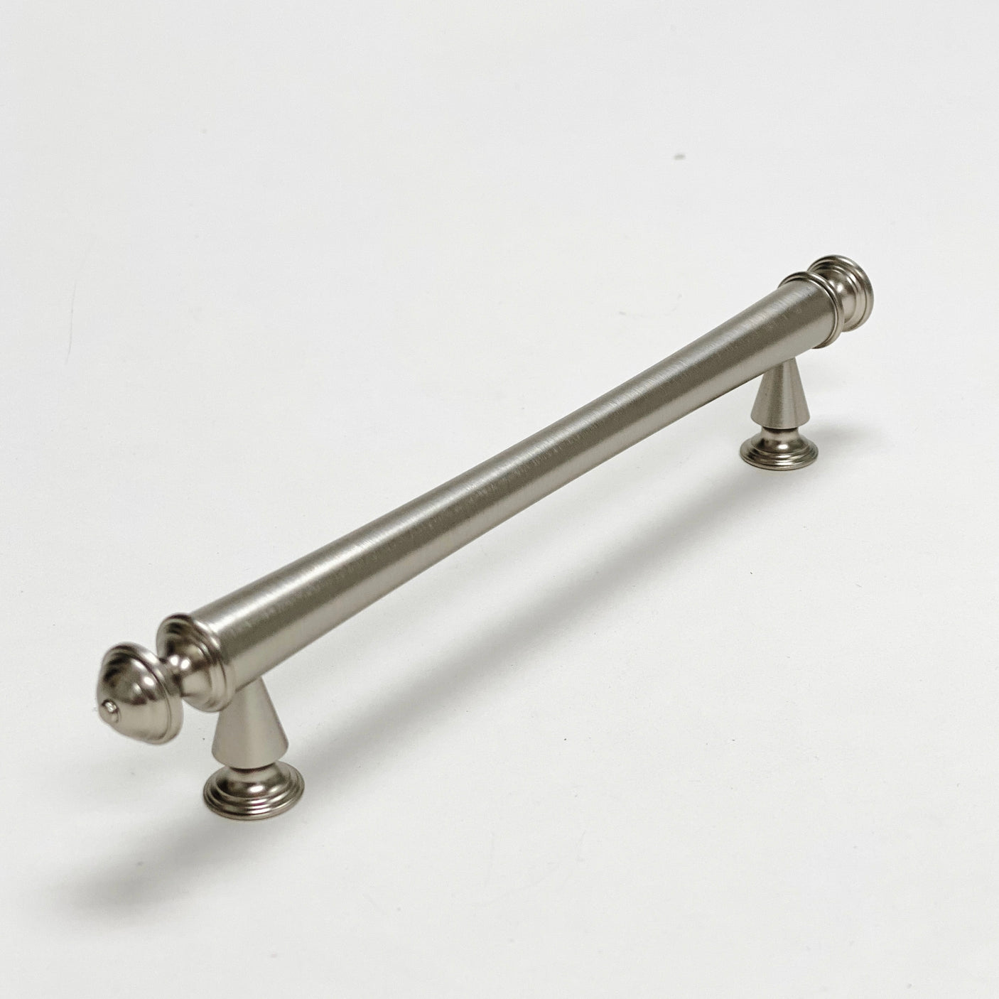 Brushed Nickel "Emmeline" Cabinet Knobs and Drawer Pulls - Forge Hardware Studio