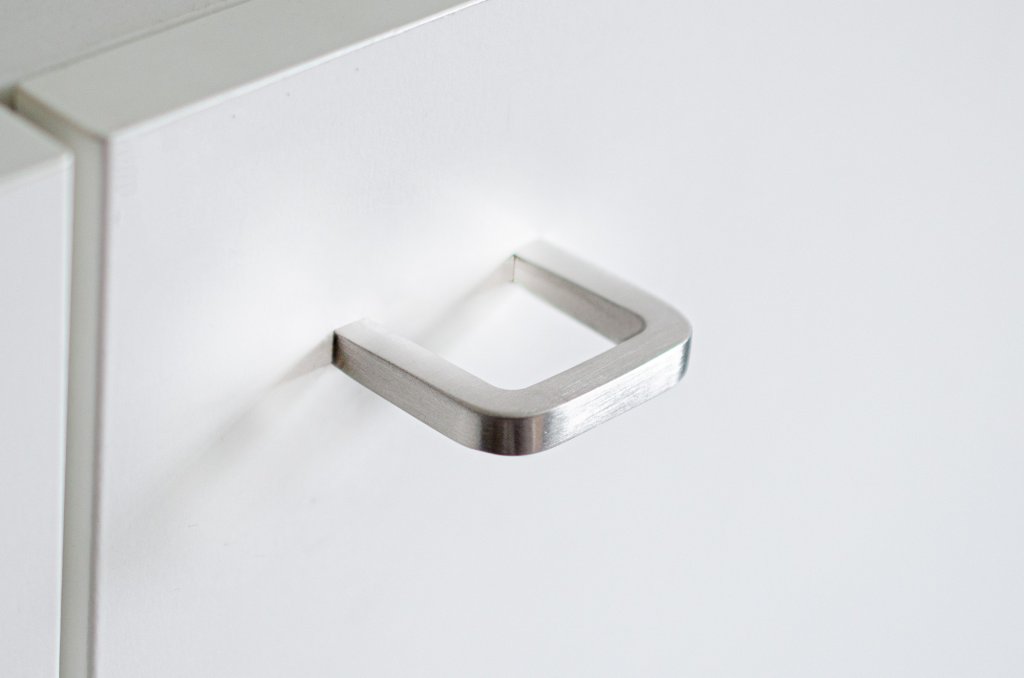 Brushed Nickel "Lumia" Cabinet Knobs and Drawer Pulls - Forge Hardware Studio