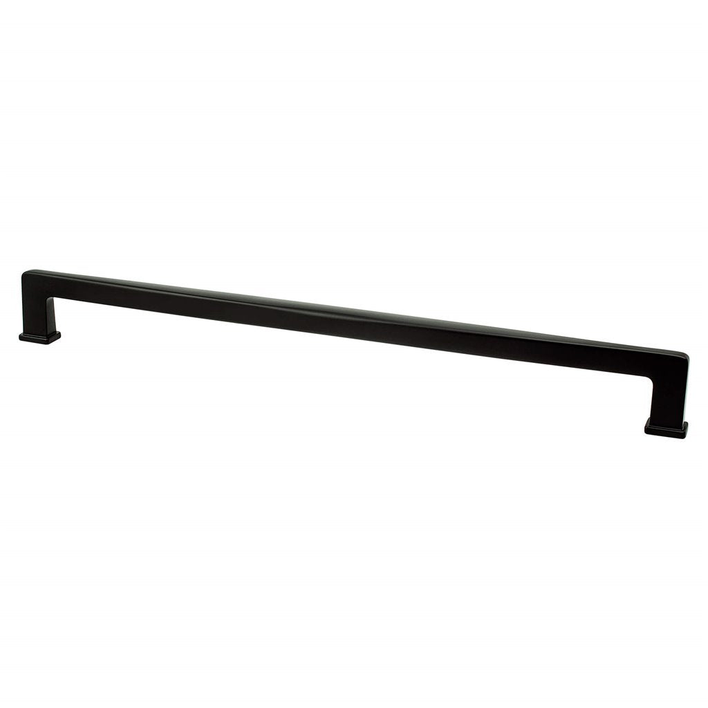 Kelly No.1 Matte Black Drawer Pulls - Kitchen Hardware - Brass Cabinet Hardware