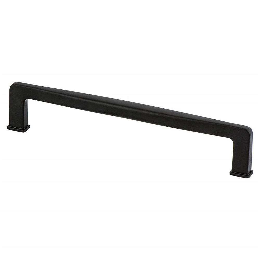 Kelly No.1 Matte Black Drawer Pulls - Kitchen Hardware - Brass Cabinet Hardware