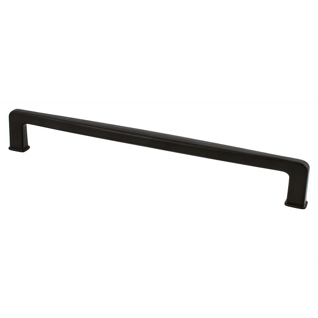 Kelly No.1 Matte Black Drawer Pulls - Kitchen Hardware - Brass Cabinet Hardware