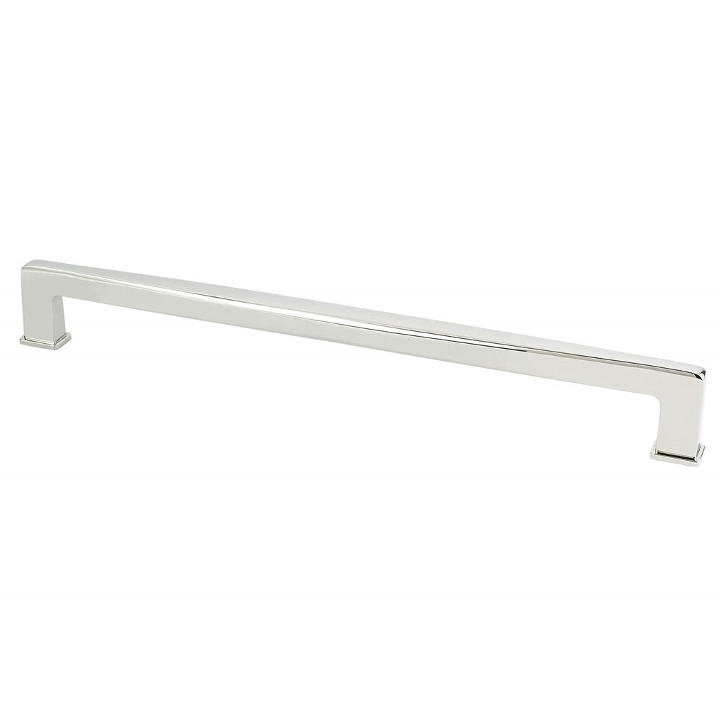 Kelly No.1 Polished Nickel Cabinet Drawer Pulls - Kitchen Drawer Handles - Brass Cabinet Hardware
