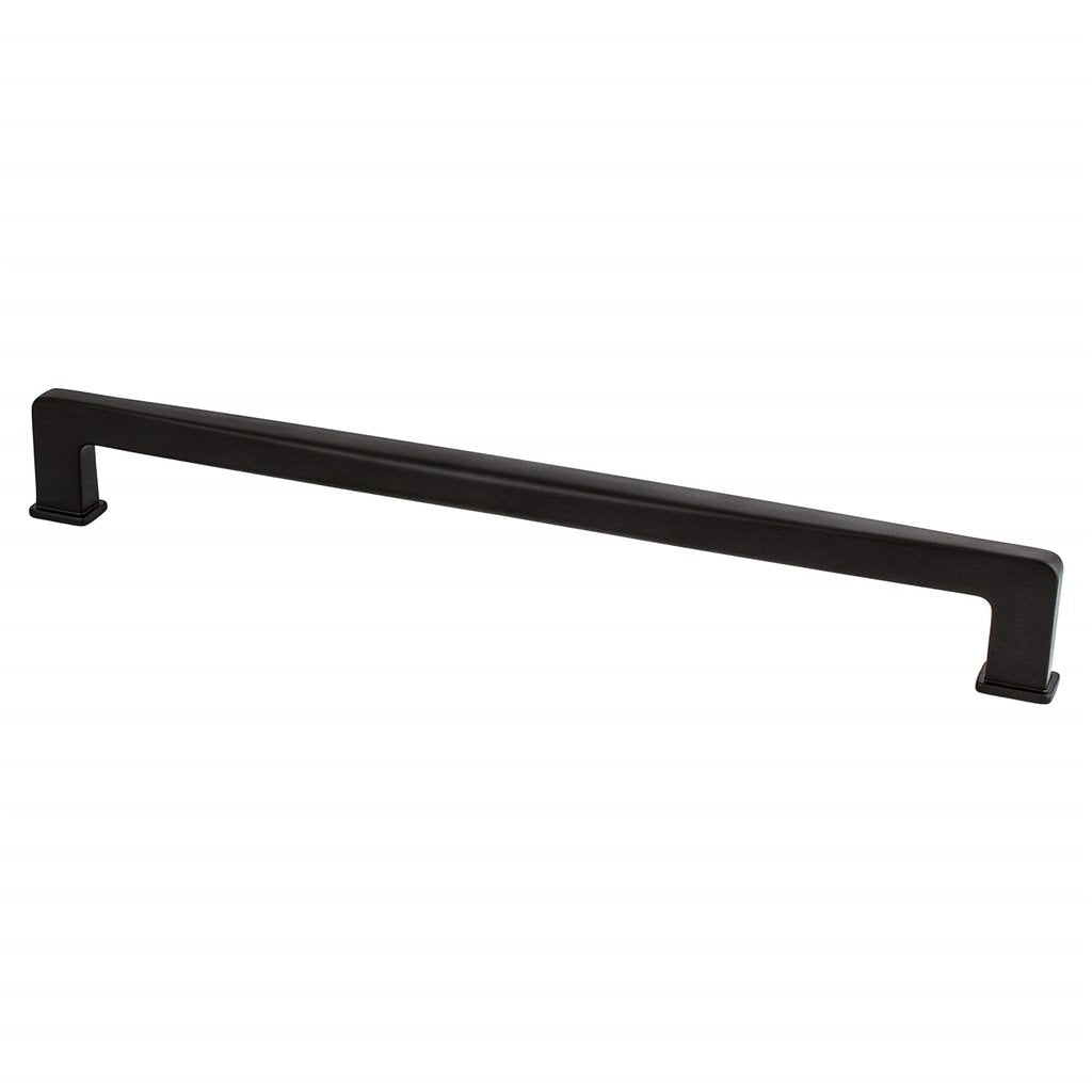Kelly No.1 Matte Black Drawer Pulls - Kitchen Hardware - Brass Cabinet Hardware