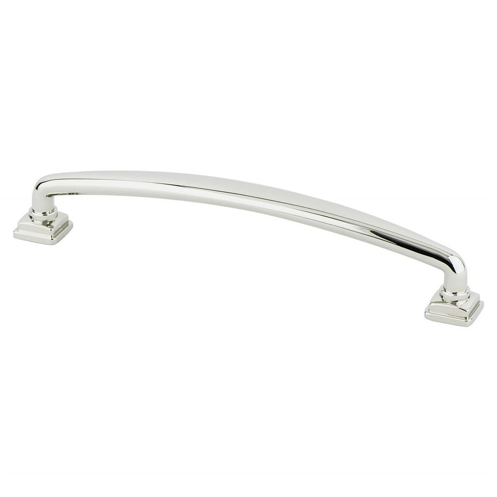 Kelly No.2 Cabinet Drawer Pulls in Polished Nickel - Brass Cabinet Hardware