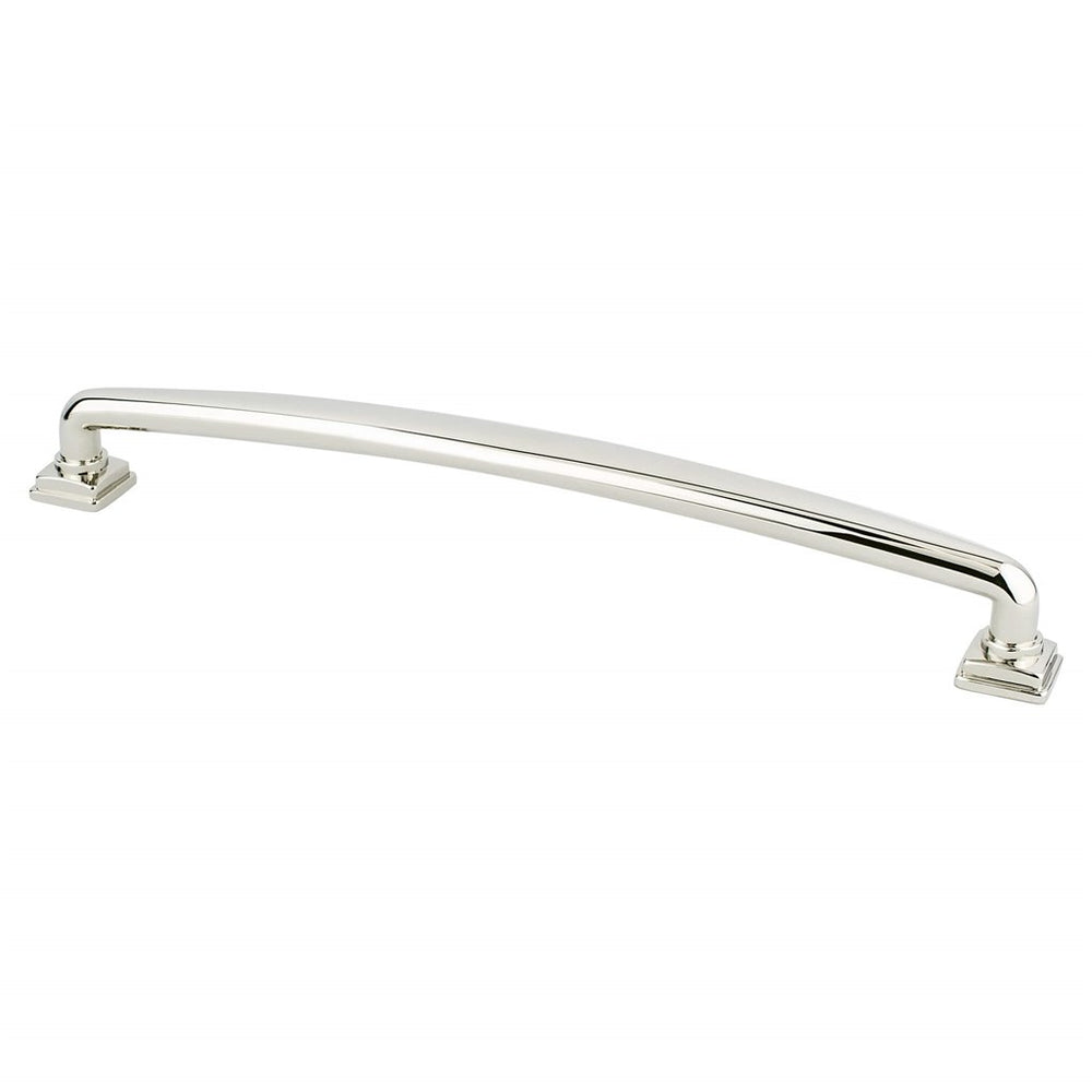 Kelly No.2 Cabinet Drawer Pulls in Polished Nickel - Brass Cabinet Hardware