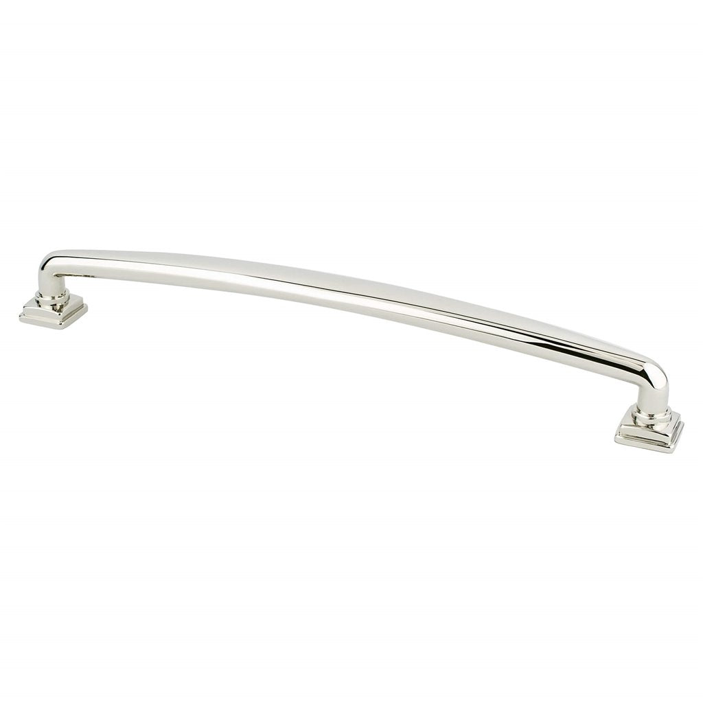 Kelly No.2 Cabinet Drawer Pulls in Polished Nickel - Brass Cabinet Hardware