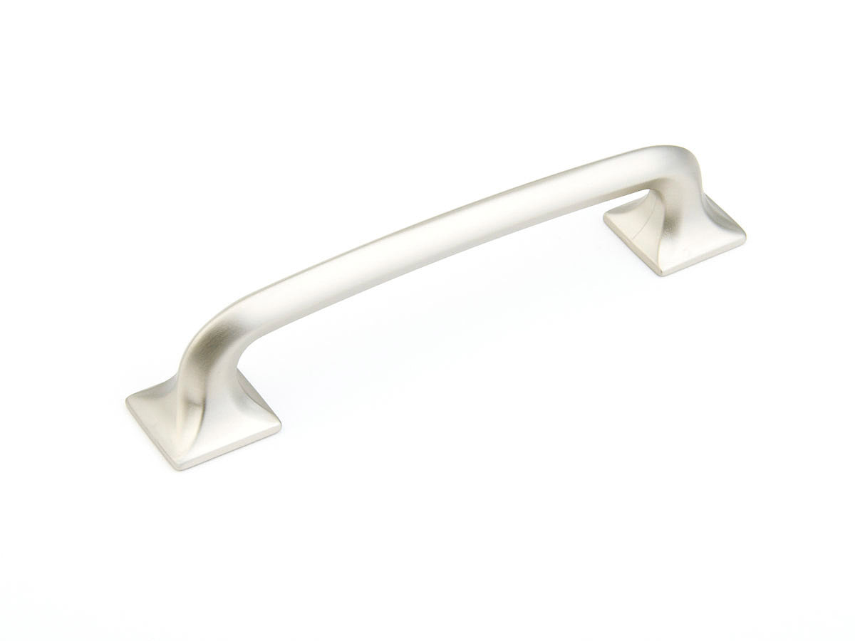 Milli Square Satin Nickel Cabinet Handle - Drawer Pulls - Brass Cabinet Hardware