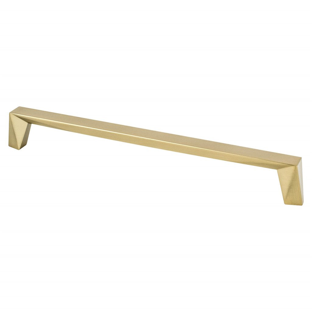 Satin Brass "Wade" Drawer Knob and Drawer Pulls - Forge Hardware Studio