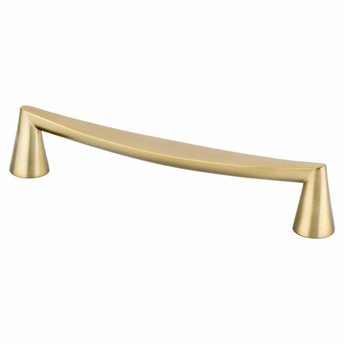 Satin Brass "Core" Drawer Pulls and Knob - Brass Cabinet Hardware