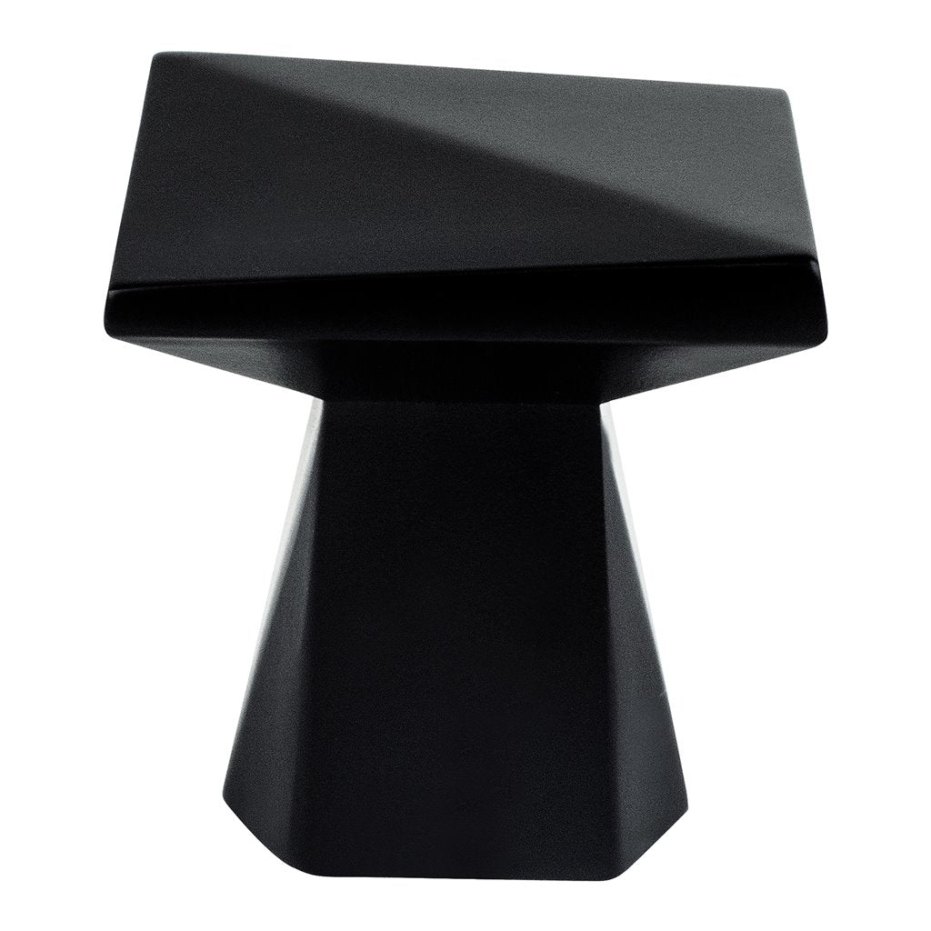 Matte Black "Wade" Drawer Knob and Drawer Pulls - Forge Hardware Studio
