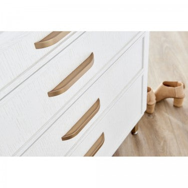 Mondrian Champagne Bronze Drawer Pulls - Cabinet Hardware - Forge Hardware Studio