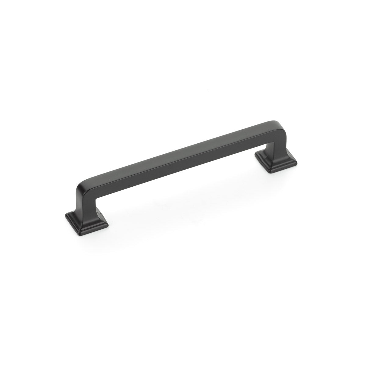 Black Cabinet "Menlo Park" Drawer Pulls Kitchen Drawer Handles - Brass Cabinet Hardware