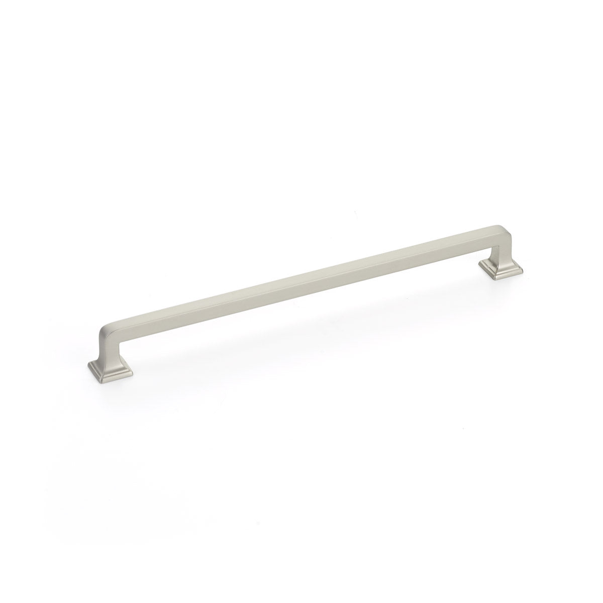 Menlo Park Satin Nickel Cabinet Drawer Pulls - Kitchen Drawer Handles - Brass Cabinet Hardware