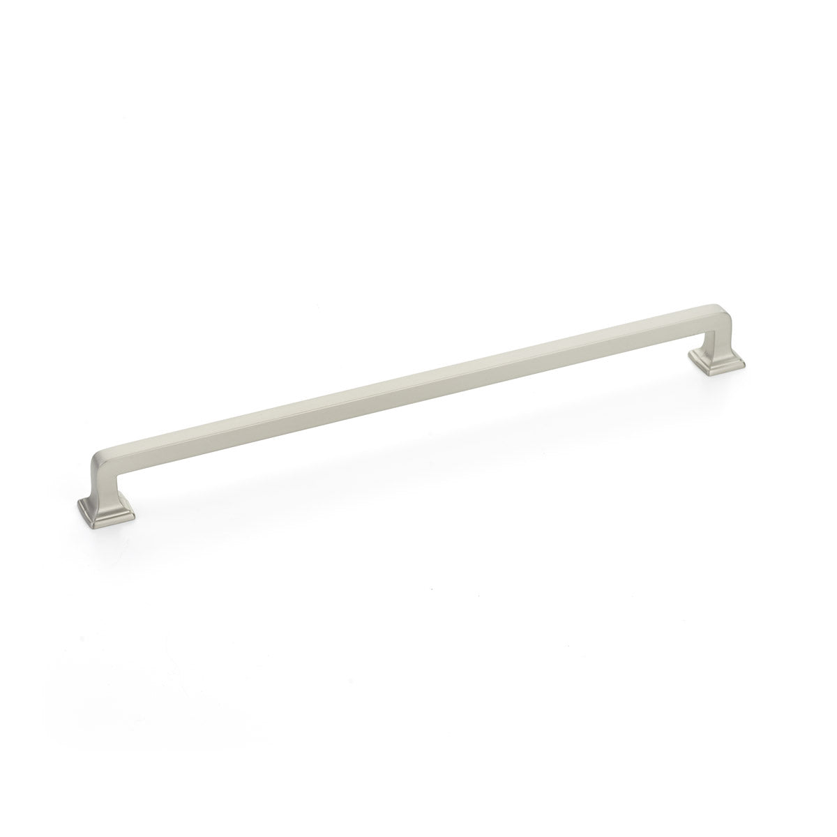 Menlo Park Satin Nickel Cabinet Drawer Pulls - Kitchen Drawer Handles - Brass Cabinet Hardware
