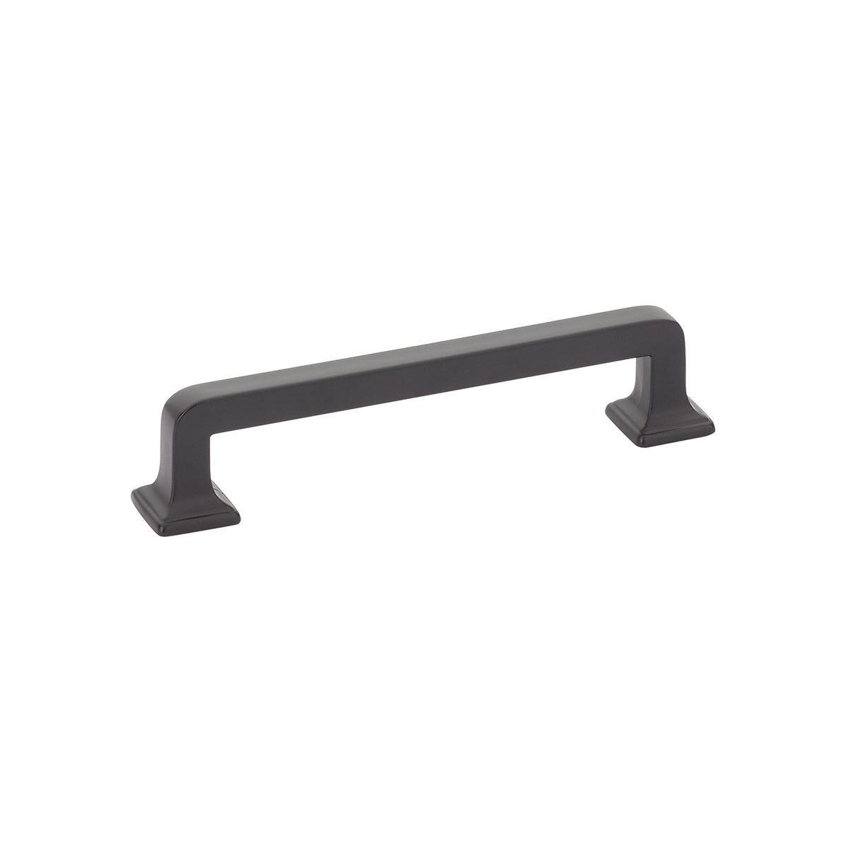 Black Cabinet "Menlo Park" Drawer Pulls Kitchen Drawer Handles - Brass Cabinet Hardware