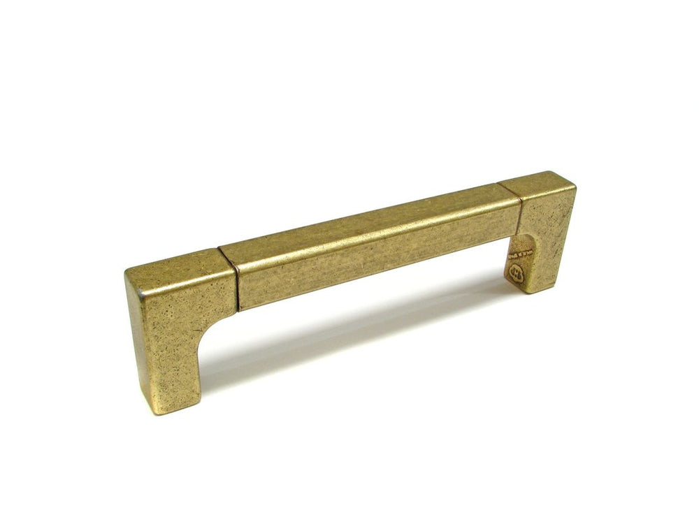 Lora Antique Brass Appliance and Drawer Pulls - Brass Cabinet Hardware