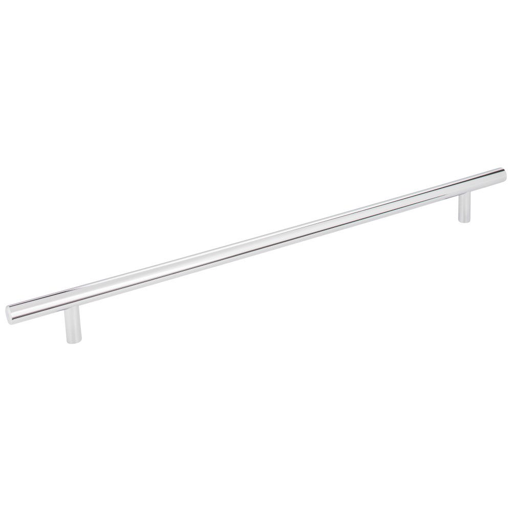 Long "Milano" Pulls T-Bar Drawer Handles in Polished Chrome - Forge Hardware Studio