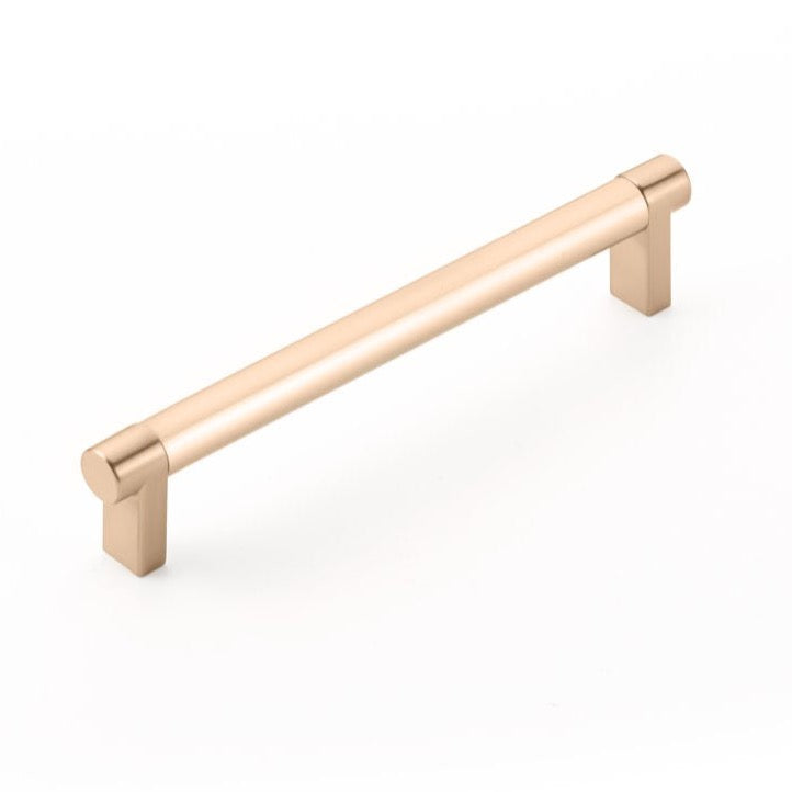 Smooth "Converse No.2" Bronze Copper Cabinet Knobs and Drawer Pulls - Forge Hardware Studio