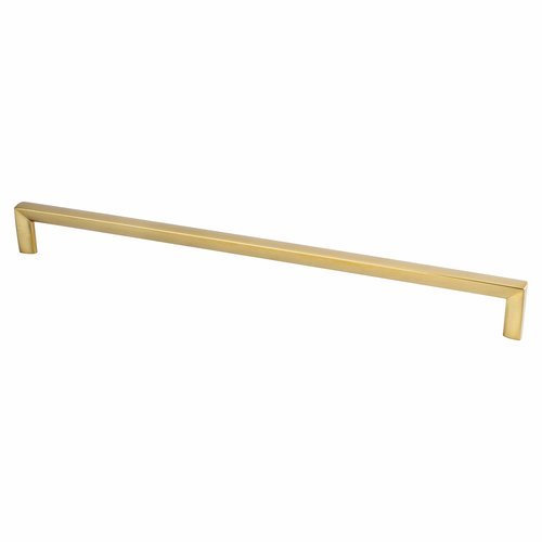 Satin Brass "Trane" Drawer Pulls and Knob - Brass Cabinet Hardware