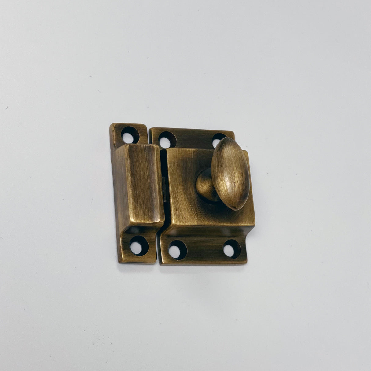 Antique Brass Medium "Eloise" Cabinet Latch - Forge Hardware Studio