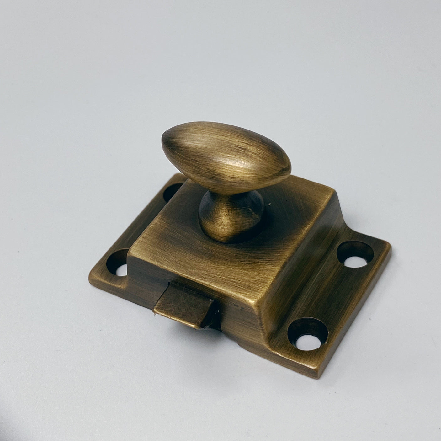 Antique Brass Medium "Eloise" Cabinet Latch - Forge Hardware Studio