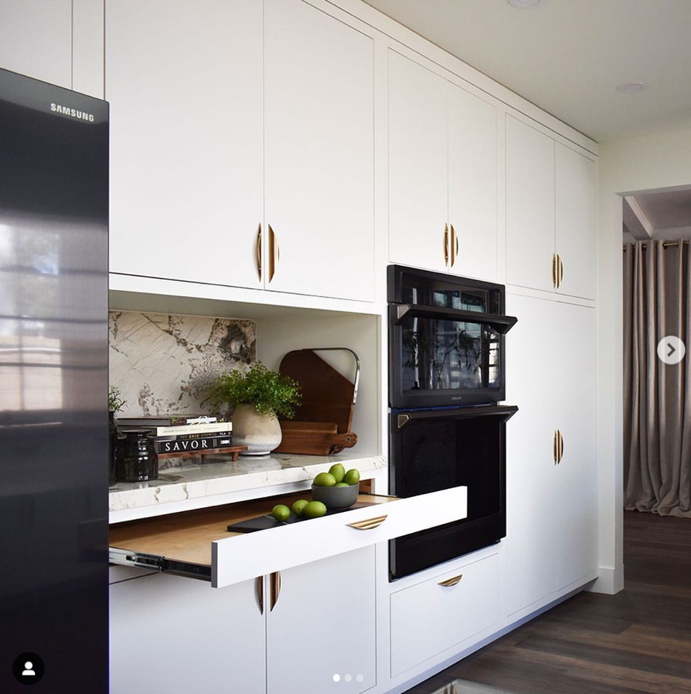 Luna Cabinet Knobs-Champagne Bronze Drawer Pull - Cabinet Handle - Brass Cabinet Hardware