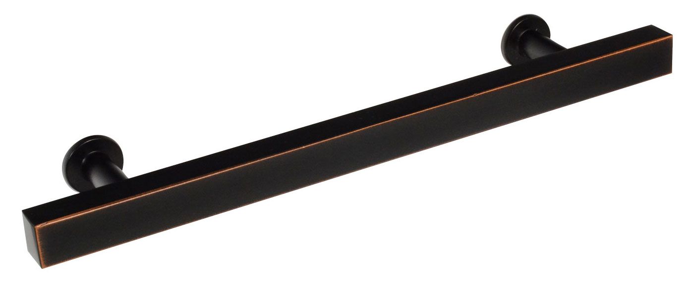 T-Bar European Oil Rubbed Bronze Drawer Pulls - Forge Hardware Studio